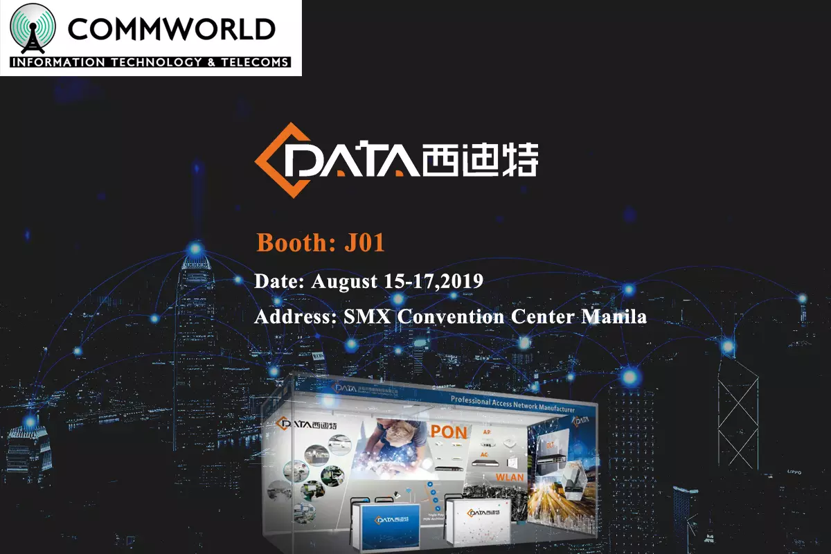 welcome to visit c data at commworld 2019