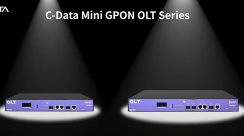 C-Data Mini GPON OLT Series: 1 PON Port for the Future of Networking